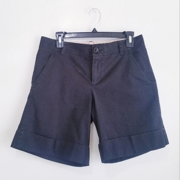 🌸 Marc by Marc Jacobs | Mid Length‎ Cargo Shorts 8, Black - Picture 1 of 4